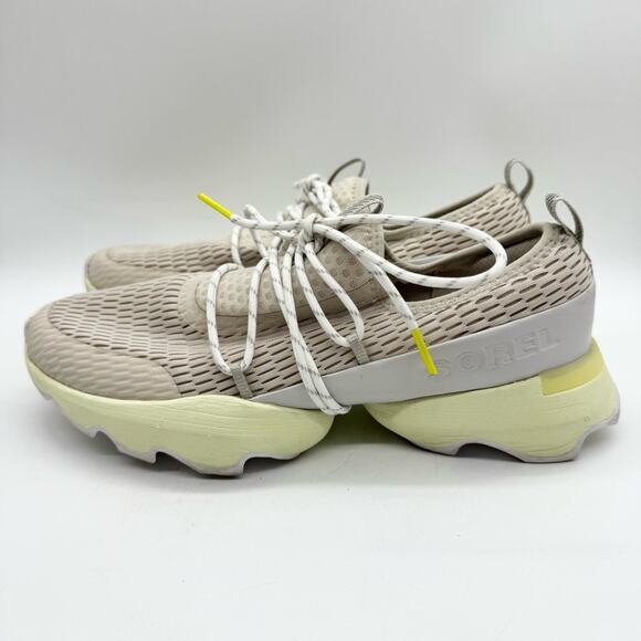 Sorel Kinetic Impact Lace Up Athletic Sneakers in Dark Stone/Moon Stone Beige 10 - Picture 8 of 12